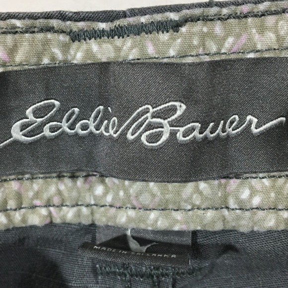 Eddie Bauer Women's Gray Straight Leg Pants Size 14 Tall‎ Cotton Spandex - Picture 4 of 8